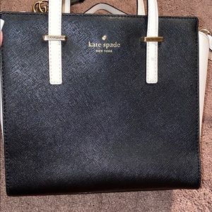 KATE SPADE BLACK N WHITE PURSE
